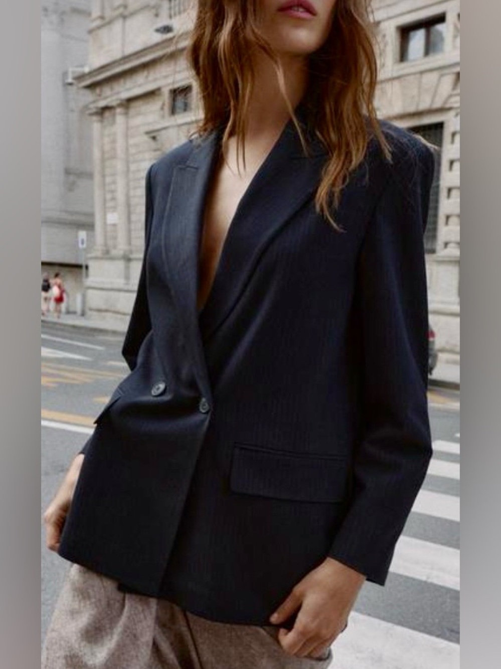 Zara Oversized Blazer. Size S. NWT